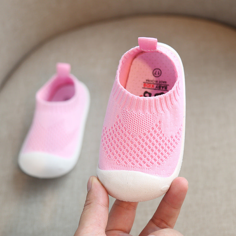 Unisex Toddler Shoes – Soft Cotton Cloth Baby Shoes for Spring and Autumn