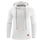 Men's Cotton Blend Hoodies - Casual Pullover Sweatshirt for Fall and Winter, Comfortable Fashion Sweater with Adjustable Drawstring