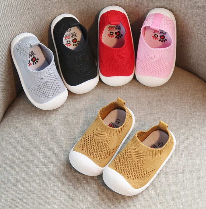 Unisex Toddler Shoes – Soft Cotton Cloth Baby Shoes for Spring and Autumn