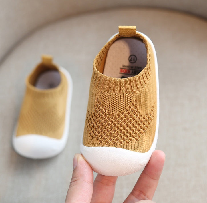 Unisex Toddler Shoes – Soft Cotton Cloth Baby Shoes for Spring and Autumn