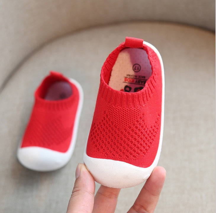 Unisex Toddler Shoes – Soft Cotton Cloth Baby Shoes for Spring and Autumn